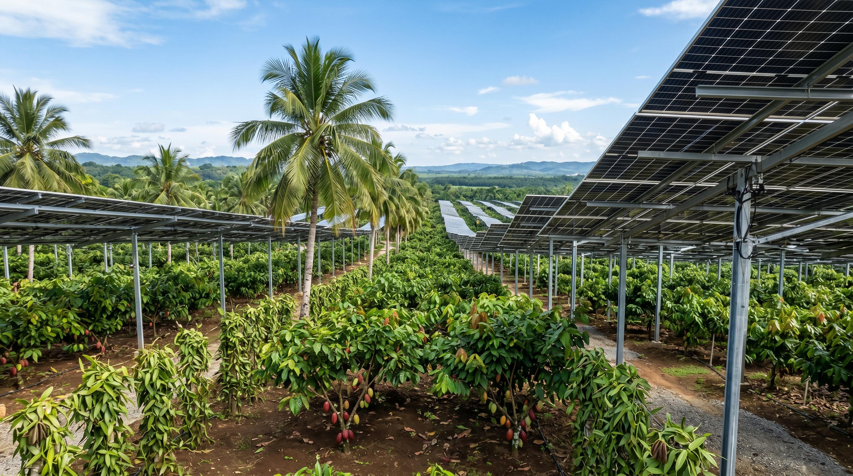 Africa plantation in Ghana
